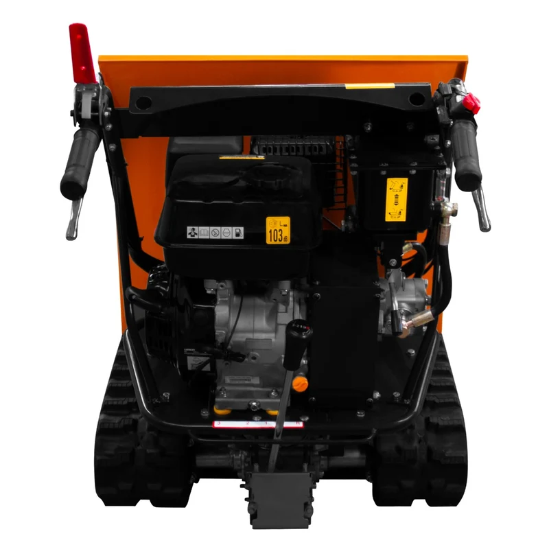 Mini Raupendumper Motorschubkarre Benzin 500kg 9PS Kipper