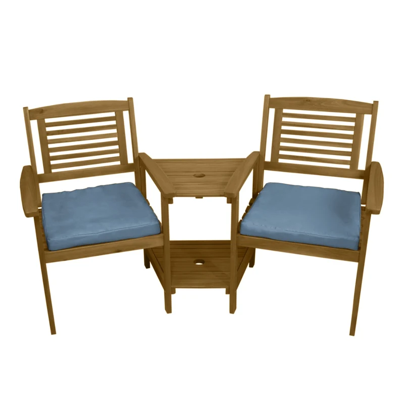 Loveseat Gartenbank mit Kissen