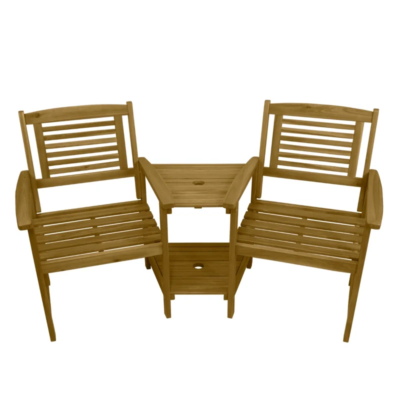Loveseat Gartenbank mit Kissen