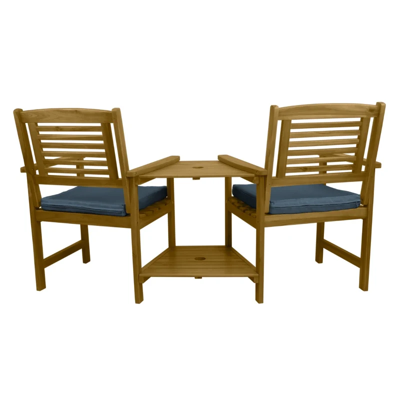Loveseat Gartenbank mit Kissen