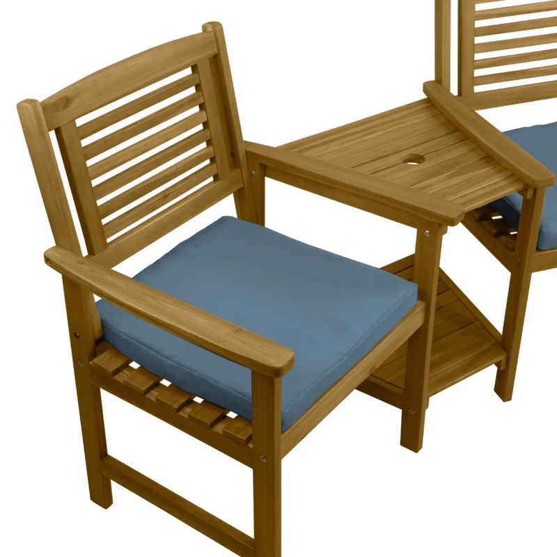 Loveseat Gartenbank mit Kissen