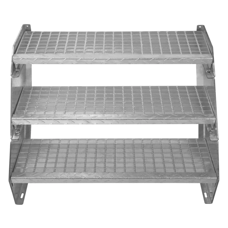 Verstellbare Zehnteilige Verzinkter Stahl Treppe – 900mm breit