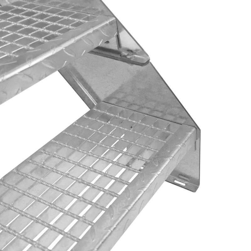 Verstellbare Zehnteilige Verzinkter Stahl Treppe – 900mm breit