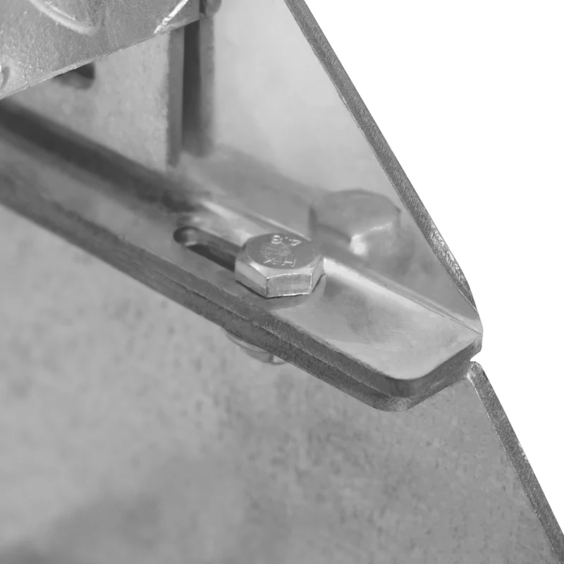 Verstellbare Achtteilige Verzinkter Stahl Treppe – 600mm breit