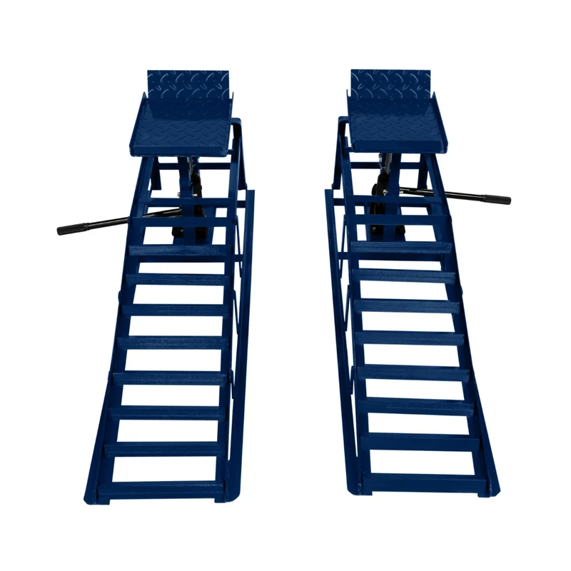 Auffahrrampen Set mit hydraulischem Wagenheber – 3T