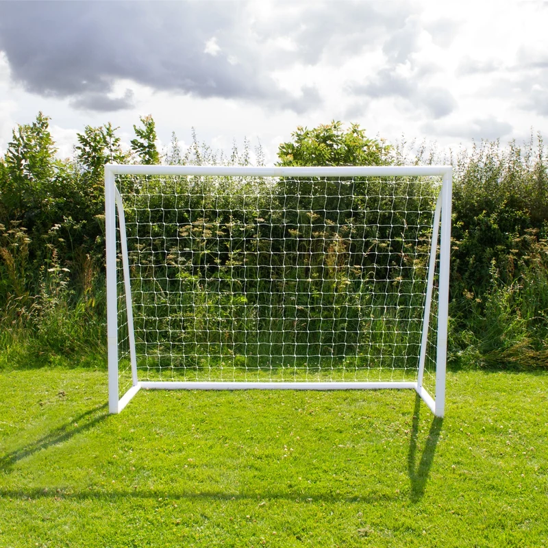 2,4m x 1,8m Fußballtor, Tragetasche und Torwand