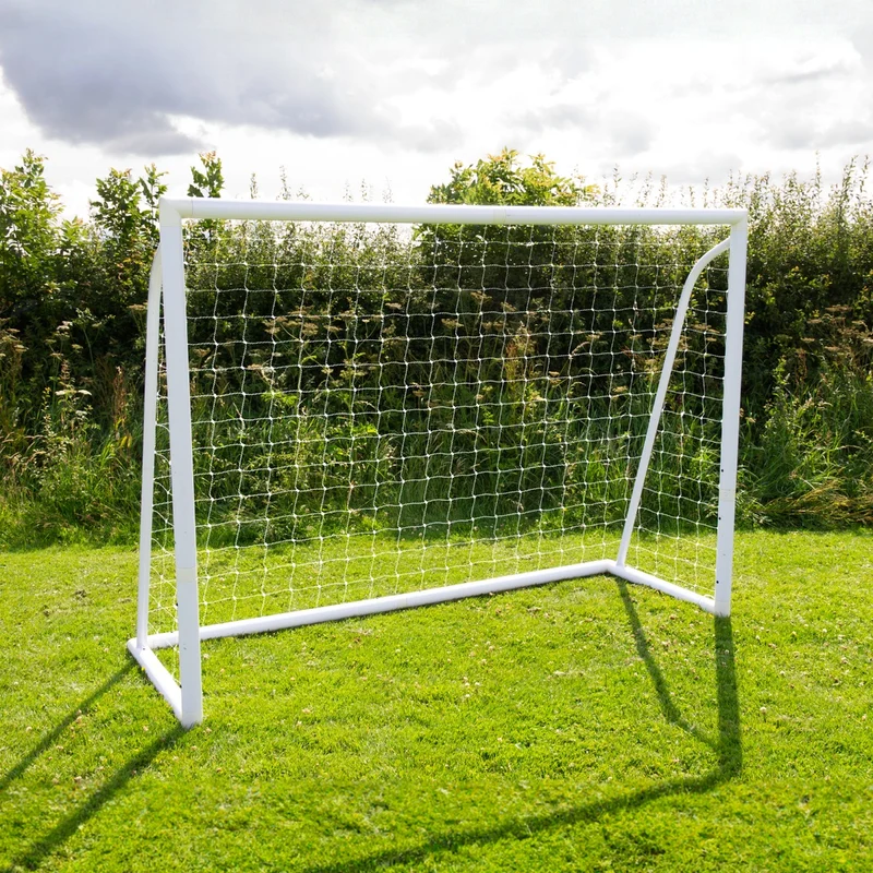 2,4m x 1,8m Fußballtor, Tragetasche und Torwand