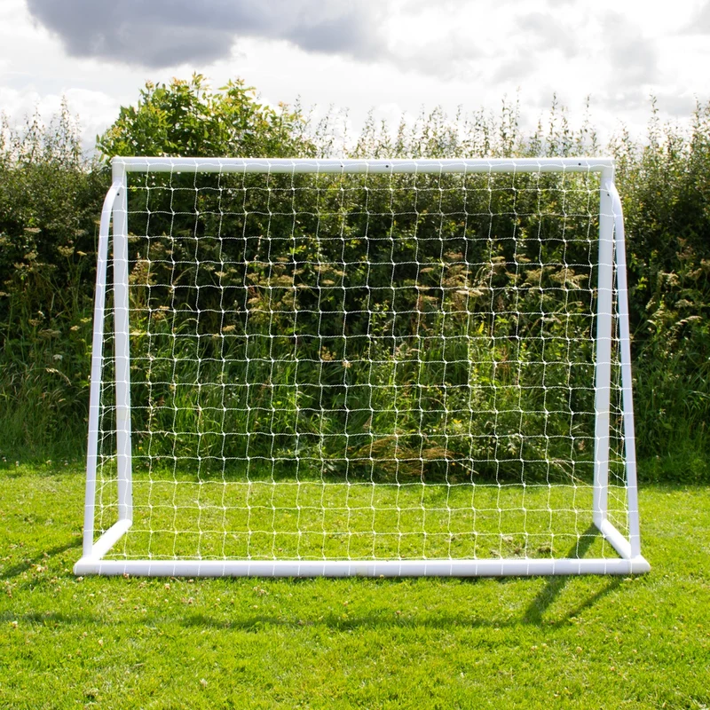 2,4m x 1,8m Fußballtor, Tragetasche und Torwand