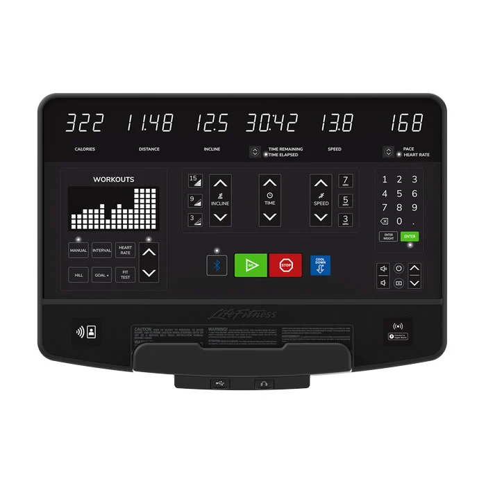 Life Fitness Laufband Club Series Plus
