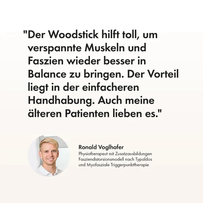 styleholz Faszienstab Woodstick Flex
