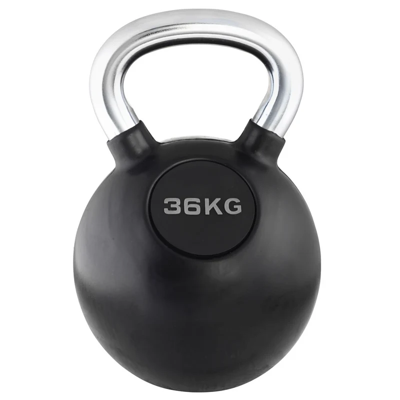 Trendy Kettlebell Chrom-Gummi 4-36kg