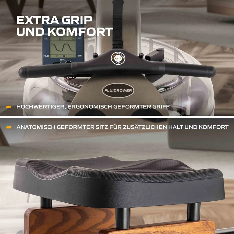 Fluid Rower Rudergerät Apollo PRO XL