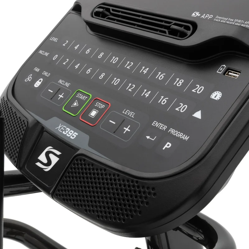 Spirit Fitness Crosstrainer XE395 Black