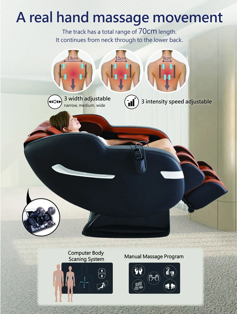 tchair Massagesessel TC-395 Schwarz
