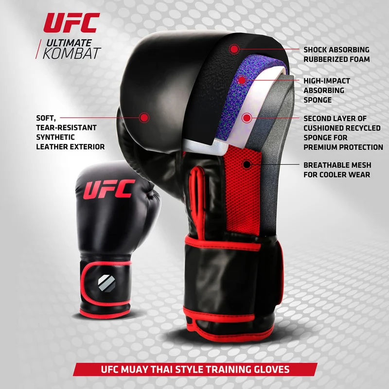 UFC Boxhandschuh Muay Thai Style Trainingshandschuh