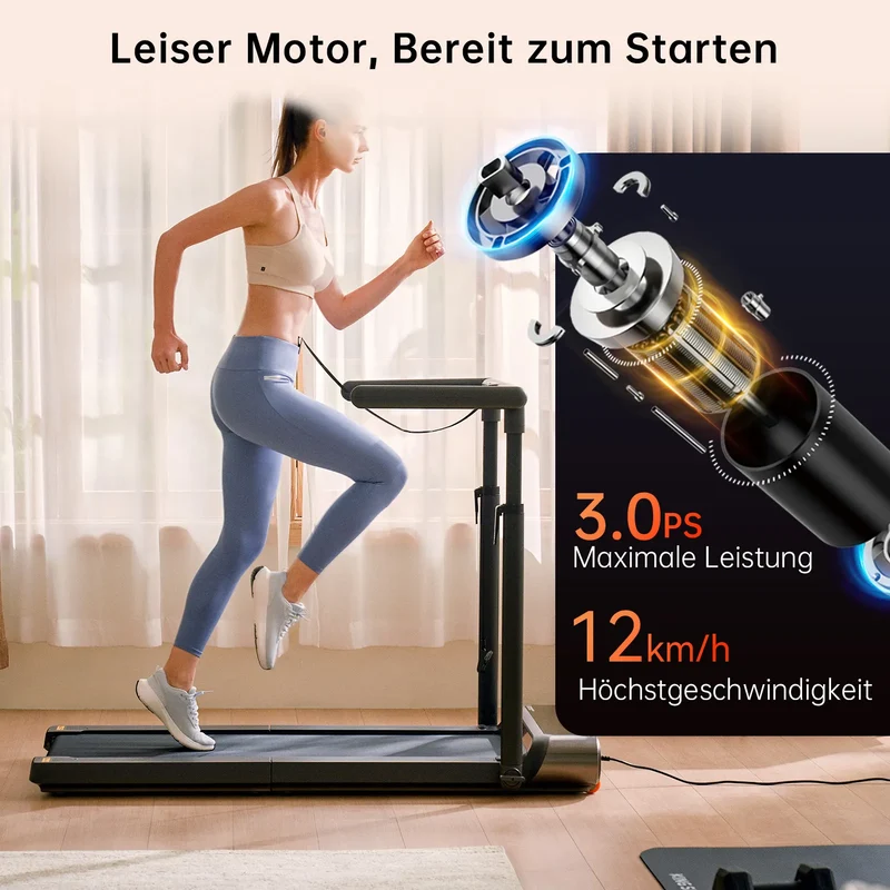 WalkingPad R3 Hybrid+ Klappbares Laufband bis 12 km/h