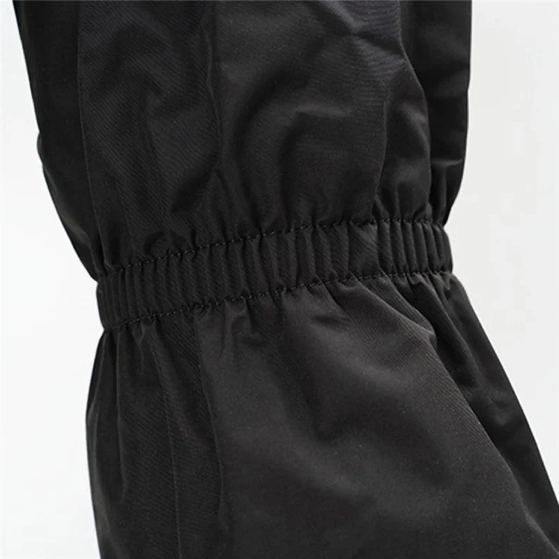 Wasserdichte Gamaschen 1 Paar aus 210D Oxford-Polyester mit oder ohne Fleece-Innenfutter, Beinschutz für Wandern, Skifahren und Outdoor