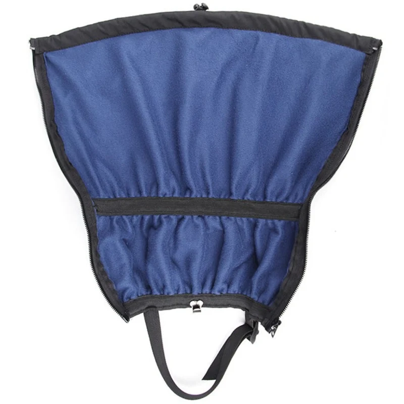 Wasserdichte Gamaschen 1 Paar aus 210D Oxford-Polyester mit oder ohne Fleece-Innenfutter, Beinschutz für Wandern, Skifahren und Outdoor