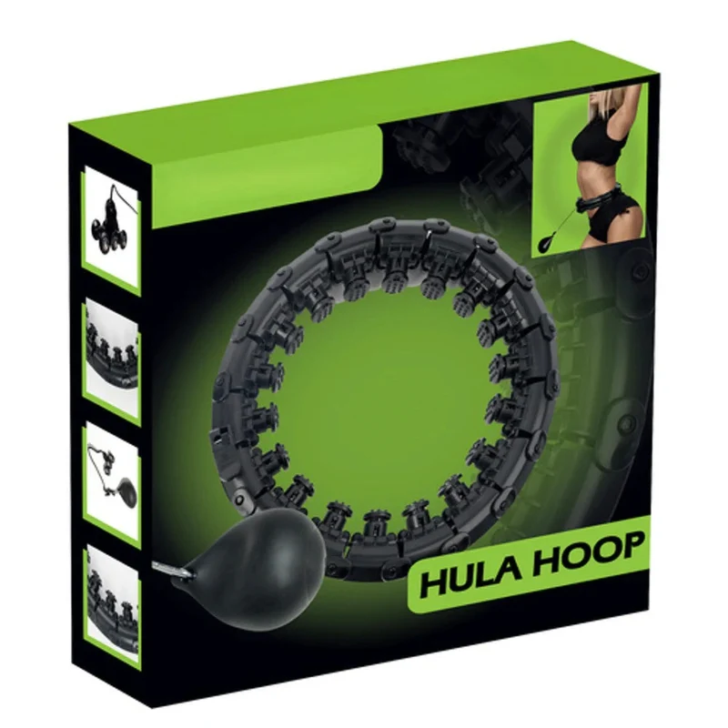 Hula Hoop mit Massageeffekt 90cm mit Schwungkugel