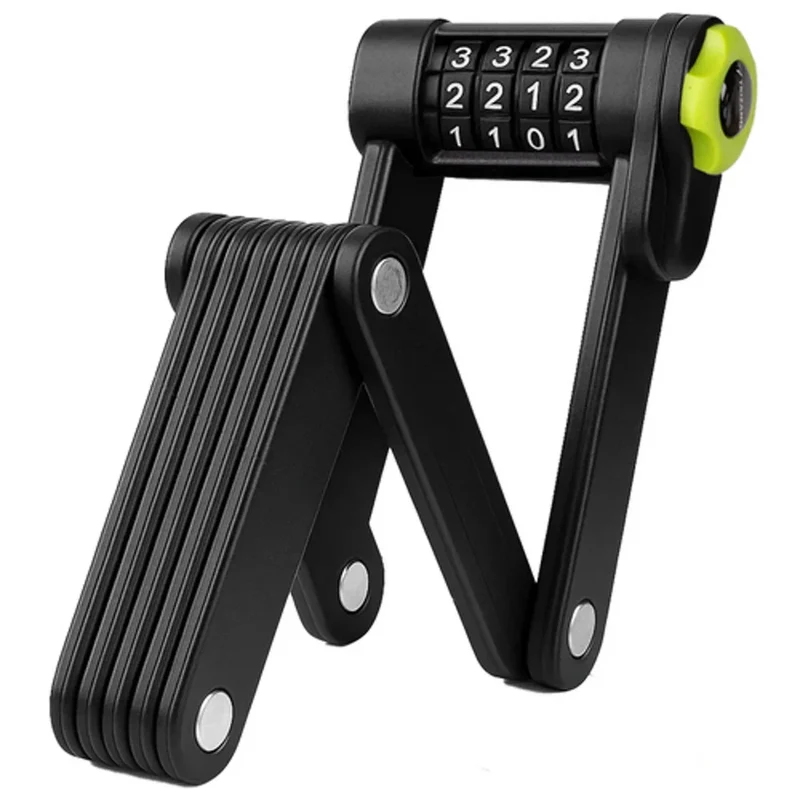 Fahrrad Schloss Zahlenschloss faltbar 45 cm für E-Scooter, E-Bike, MTB & Outdoor