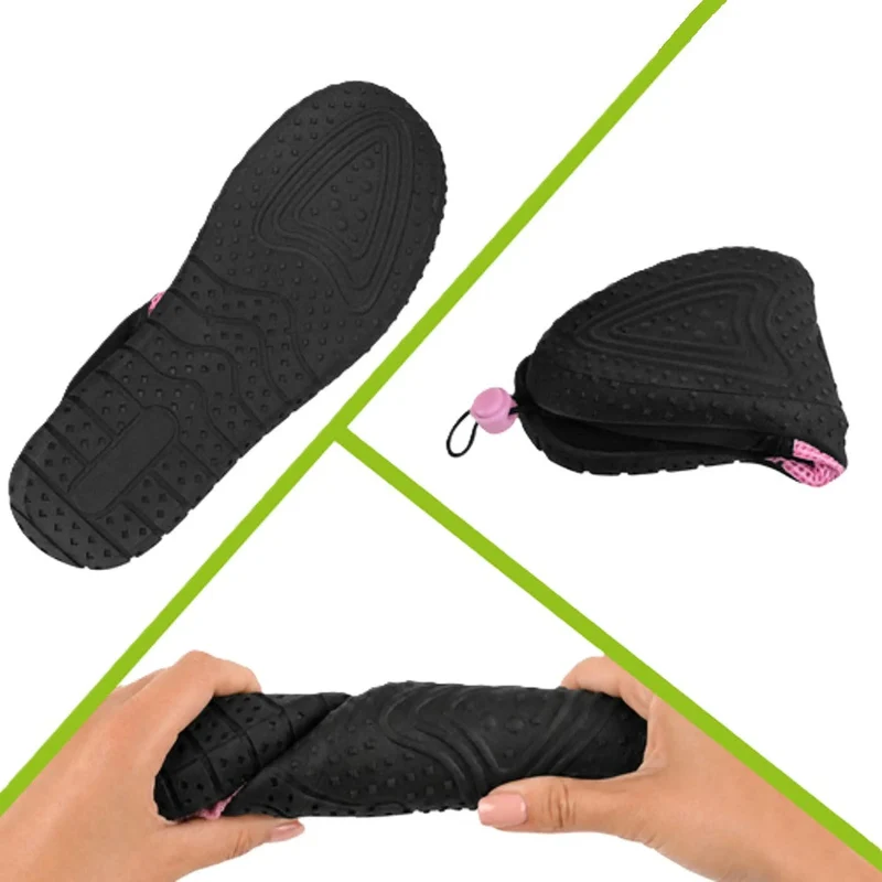 Aqua Schuhe Wasserschuhe Schwimmschuhe für Damen & Kinder Wassersport steiniger Strand Bootfahren