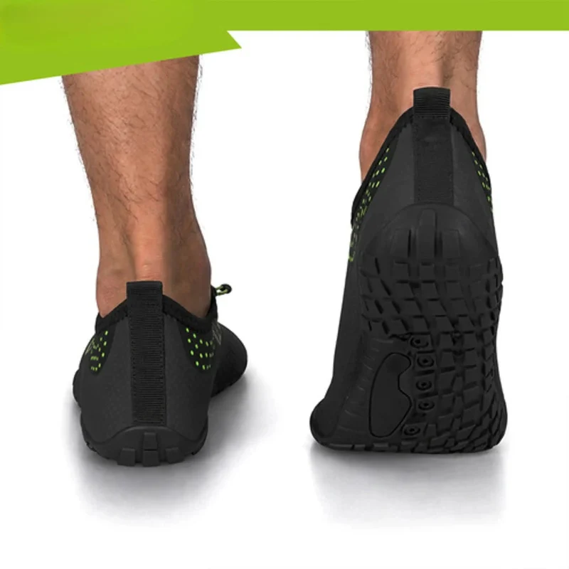 Aqua Schuhe Wasserschuhe Schwimmschuhe für Herren, Wassersport steiniger Strand Bootfahren