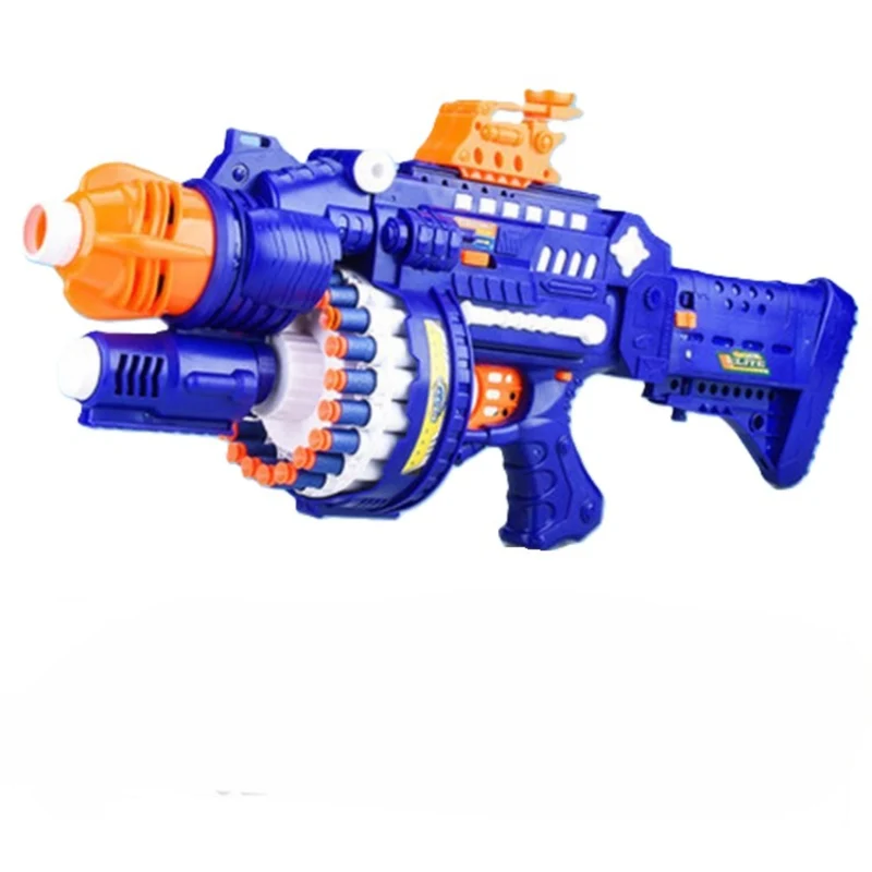 Spielzeug-Gewehr mit 20 Saugnapf-Schaumstoff Patronen, Dart Blaster für drinnen & draußen