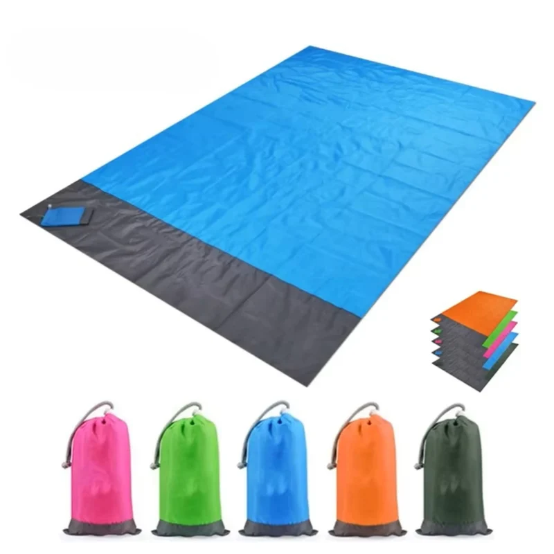 Strandmatte 140 x 200 cm oder 200 x 210 cm – Picknickdecke kompakt, ultraleicht & wasserdicht