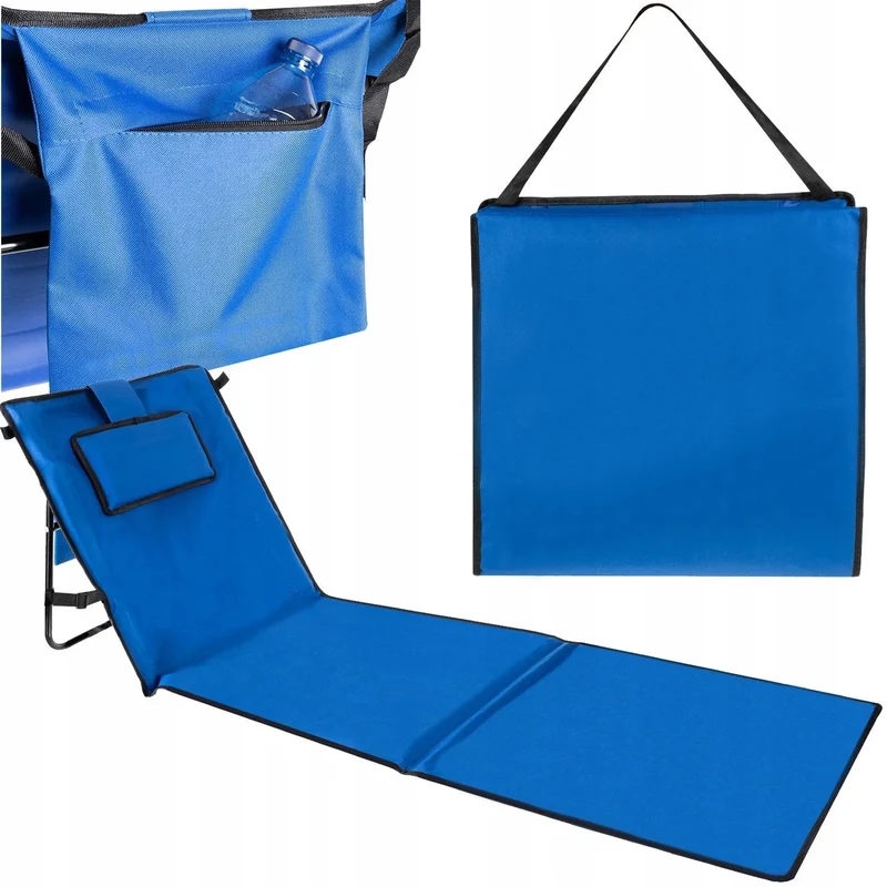 Liegematte mit Rückenlehne 50 x 150cm – gepolstert & wasserabweisend