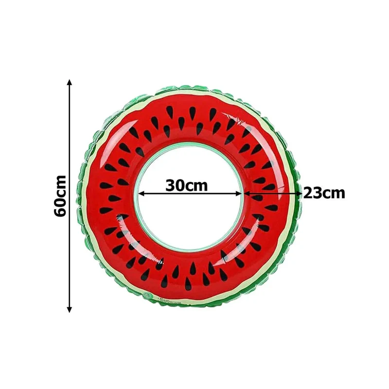 Wassermelone Schwimmreifen für Kinder, 60 cm