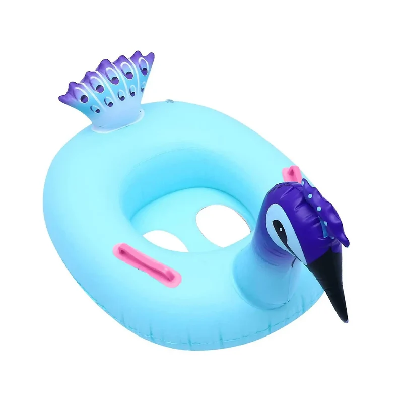 Pfau Kinder Schwimmring, Poolspaß 1-3 Jahre, 60 x 45 cm