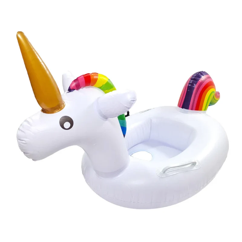 Schwimmring Einhorn für Kinder, Poolspaß 1-3 Jahre, 60 x 45 cm