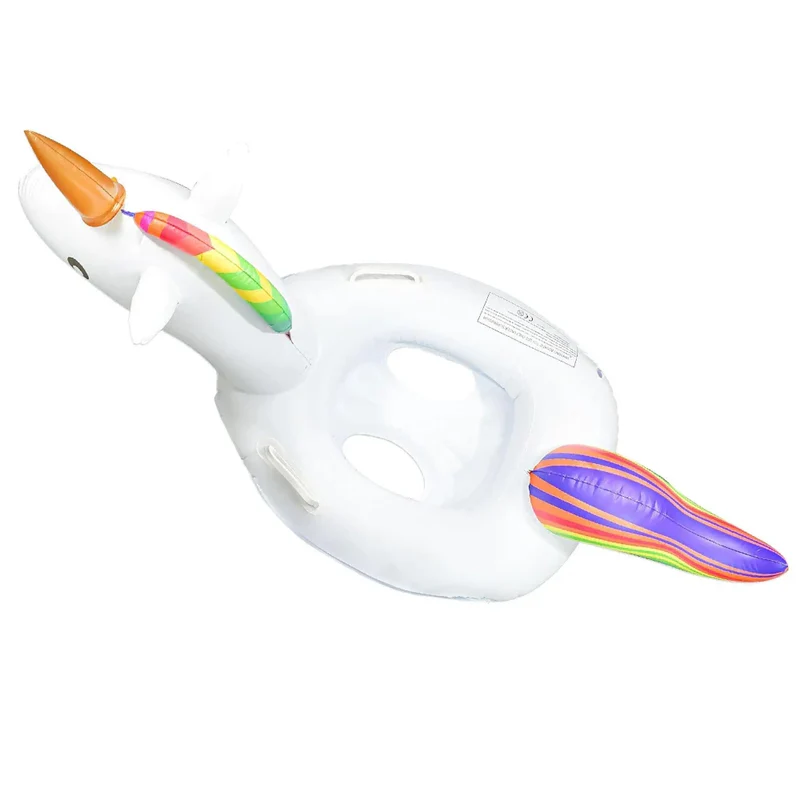 Schwimmring Einhorn für Kinder, Poolspaß 1-3 Jahre, 60 x 45 cm