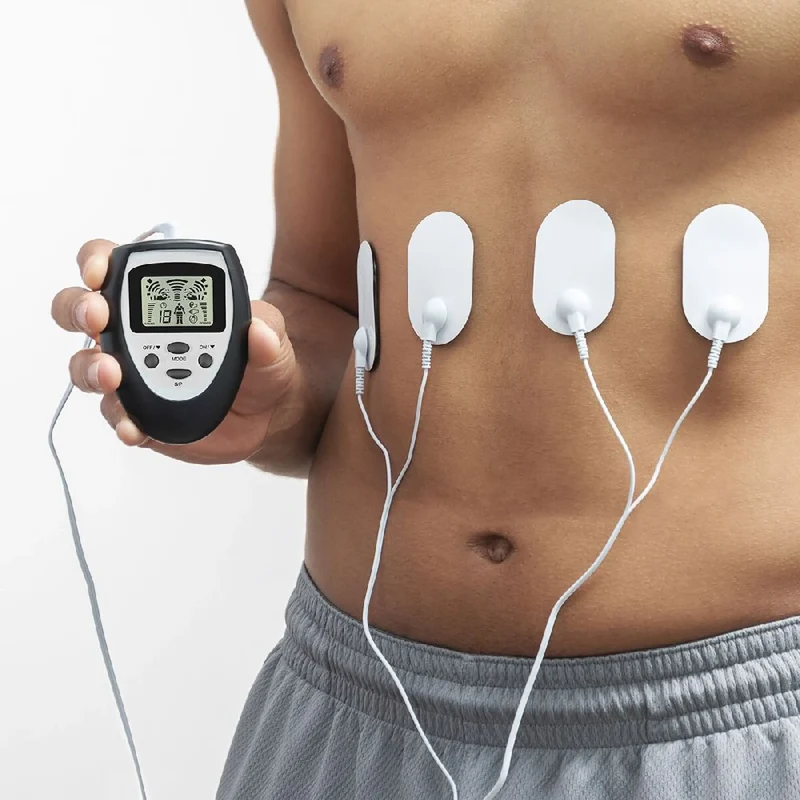 EMS Trainer - Ganzkörper Heim-Muskeltraining, 8 Programme & 10 Intensitäts- und 10 Geschwindigkeitsstufen