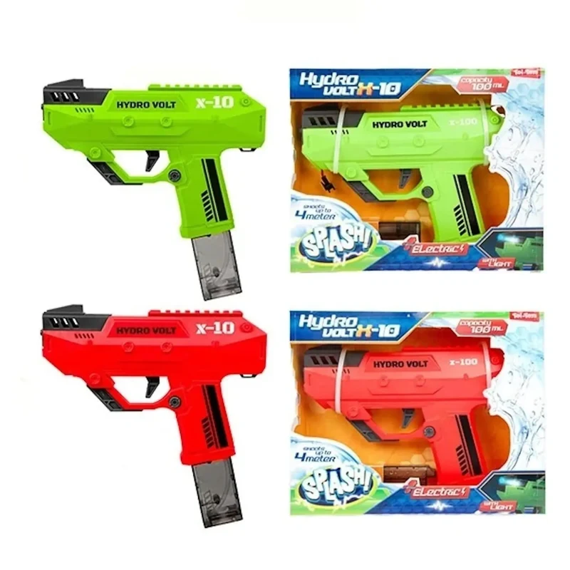 Wasserpistole elektrisch – Batteriebetrieben, 100 ml Tank, bis 4 m Reichweite