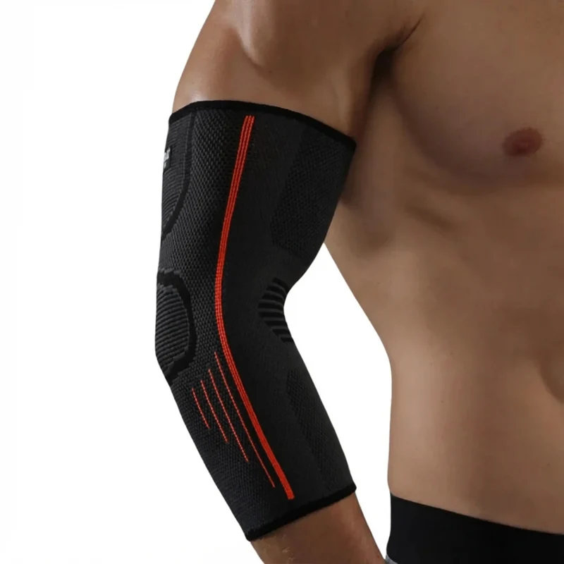 Ellenbogenbandage Kompression, atmungsaktive Sportbandage für Training und Alltag, mit oder ohne Extra-Kompressionsband