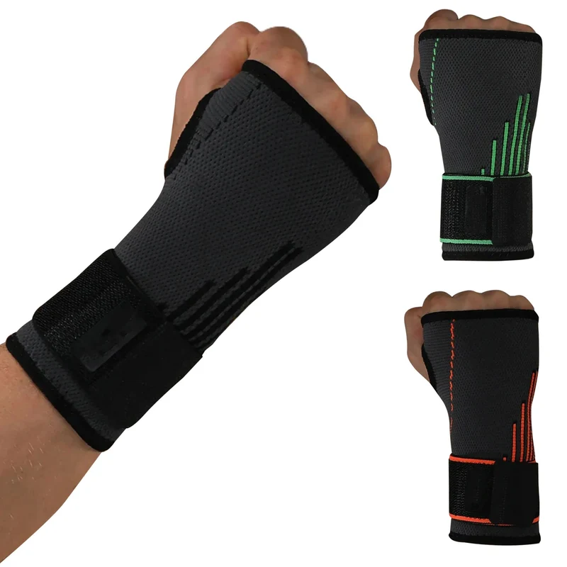 Handgelenk-Bandage, mit extra Kompressionsband, ideal für Fitness, Crossfit, Powerlifting & mehr