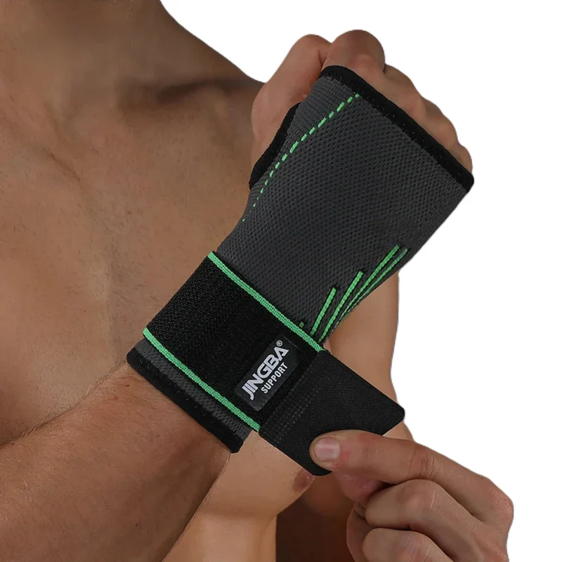 Handgelenk-Bandage, mit extra Kompressionsband, ideal für Fitness, Crossfit, Powerlifting & mehr