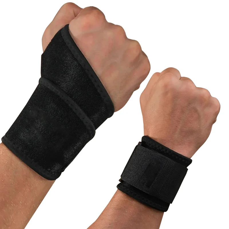 Handbandage, verstellbare Handgelenkbandage aus Neopren, ideal für Fitness, Crossfit, Powerlifting & mehr
