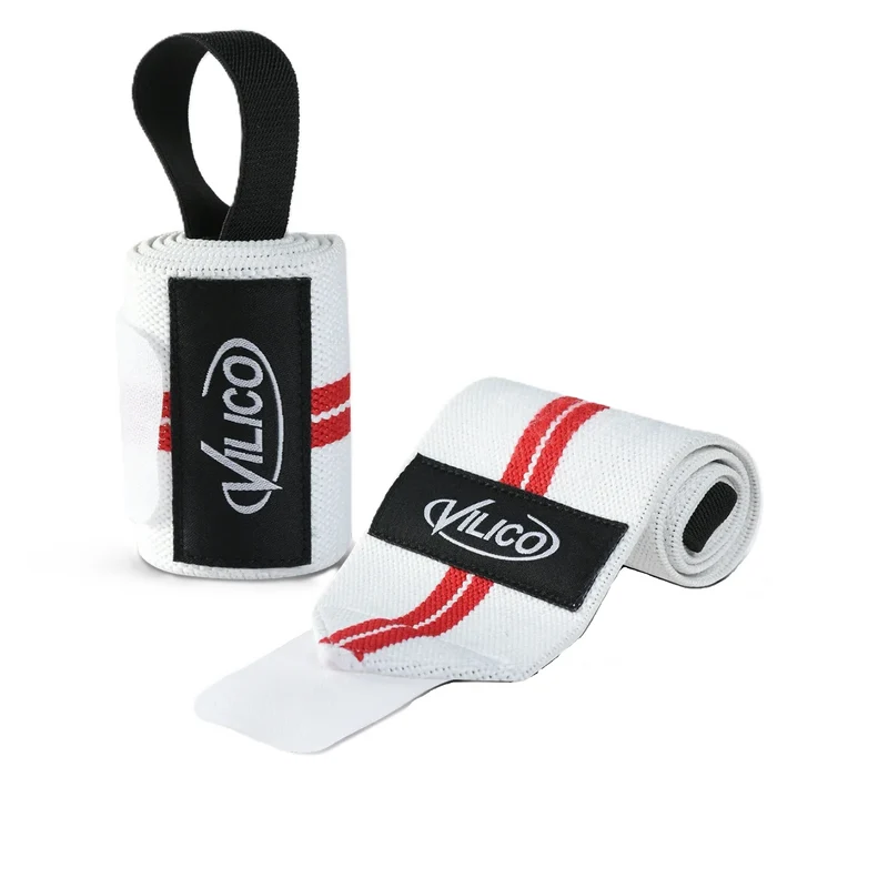 Handgelenkbandage aus Nylon – Fitness Bandage mit Daumenschlaufe & Klettverschluss, Handgelenkstütze für Krafttraining, Bodybuilding, Calisthenics