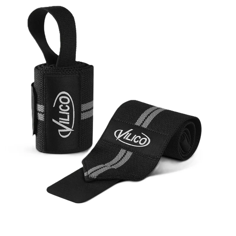 Handgelenkbandage aus Nylon – Fitness Bandage mit Daumenschlaufe & Klettverschluss, Handgelenkstütze für Krafttraining, Bodybuilding, Calisthenics