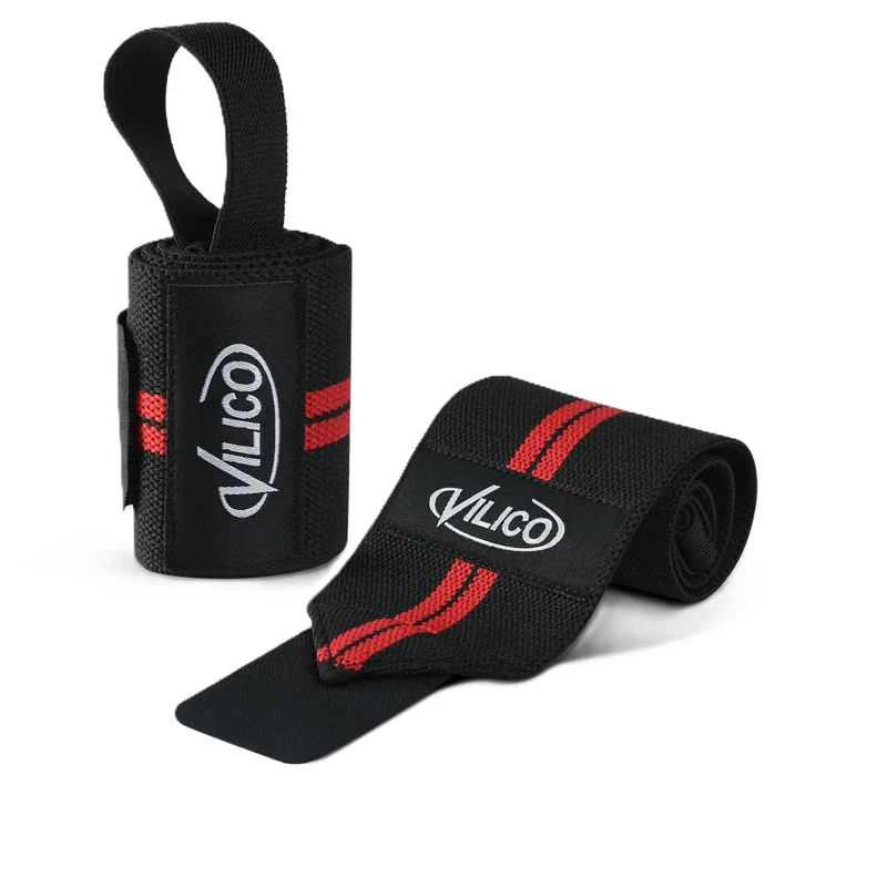 Handgelenkbandage aus Nylon – Fitness Bandage mit Daumenschlaufe & Klettverschluss, Handgelenkstütze für Krafttraining, Bodybuilding, Calisthenics