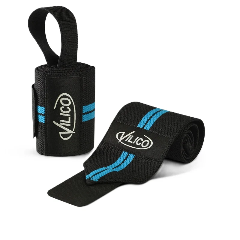 Handgelenkbandage aus Nylon – Fitness Bandage mit Daumenschlaufe & Klettverschluss, Handgelenkstütze für Krafttraining, Bodybuilding, Calisthenics
