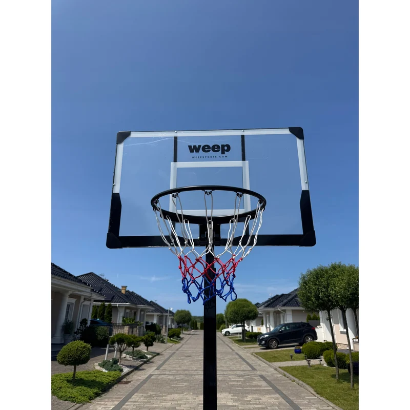 Zestaw do koszykówki Kosz WEEP FD02 regulowany 230-305cm Stabilny kółka