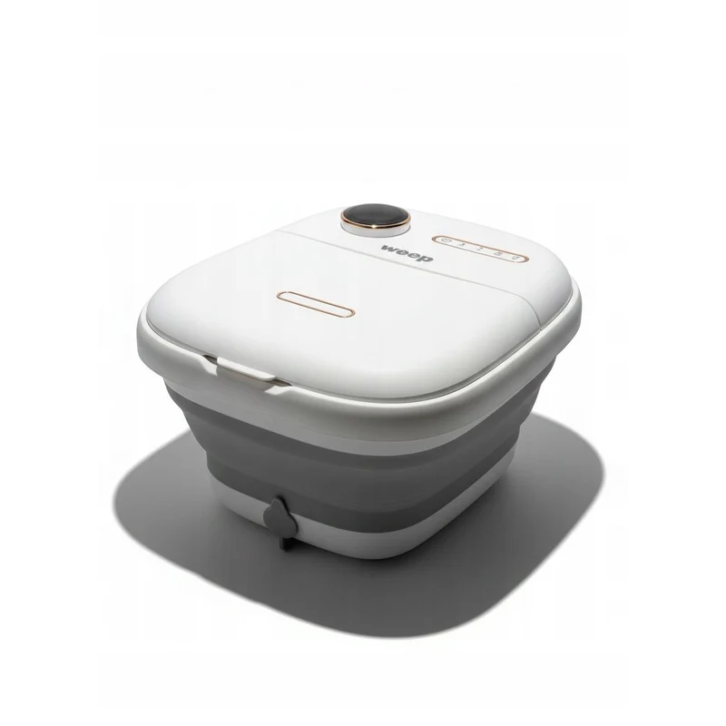 Masażer Do Stóp Wodny Weep T5 Pro Składany Hydromasażer Grzanie Rolki 500W