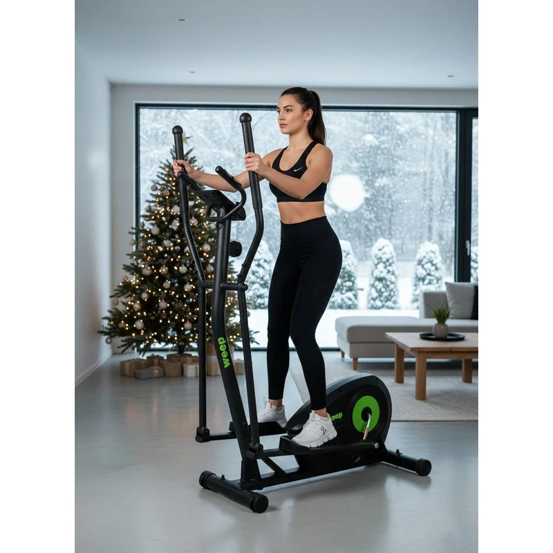 Trenażer eliptyczny Orbitrek WEEP o100C treningowy magnetyczny sensory pulsu