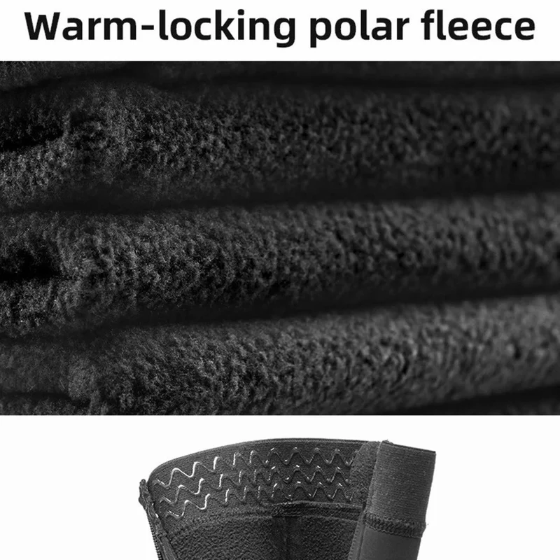 Winter Fahrrad Überschuhe Wasserabweisend Winddicht Warm mit Fleece Aramid Verstärkung Reflektierende Radüberschuhe für Rennrad MTB S bis XL