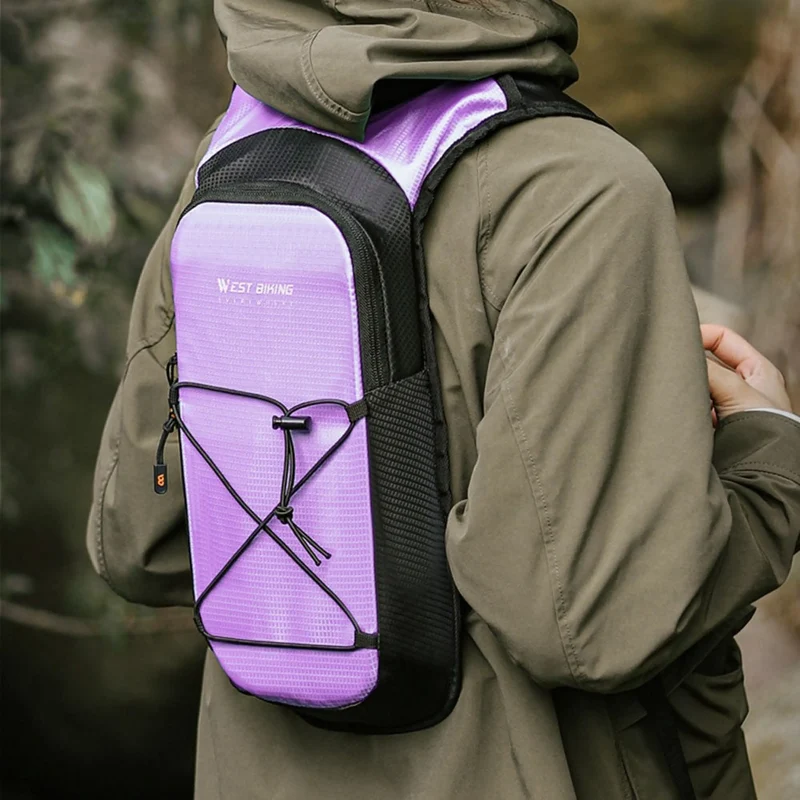 Rucksack 7L – Backpack für Trinkblase Outdoor, Radfahren & Wandern leicht & atmungsaktiv