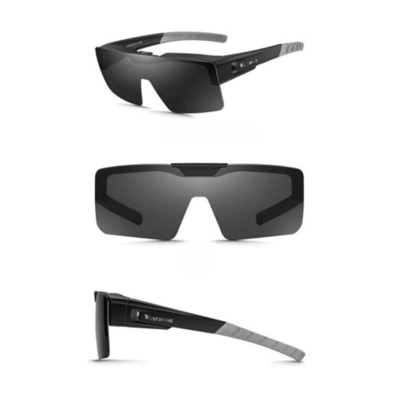 Sport-Sonnenbrille mit Klappvisier, verschiedene Farben, UV-Schutz für Radsport, Laufen & Outdoor
