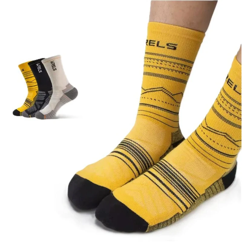 Merino Wandersocken 1 Paar Unisex Gr. 38-45 – Atmungsaktive Outdoor-Socken mit gepolsterter Sohle, leicht & temperaturregulieren